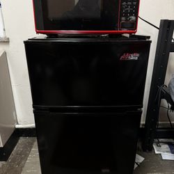 Arctic King 3.2 Cu ft Two Door Compact Refrigerator with Freezer, Black