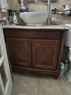 Genuine Wood Vanity