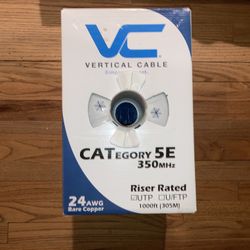 Cat 5E Bulk Ethernet Cable 500 Feet