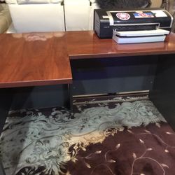 Computer Table L $25 Firm Price 🙏