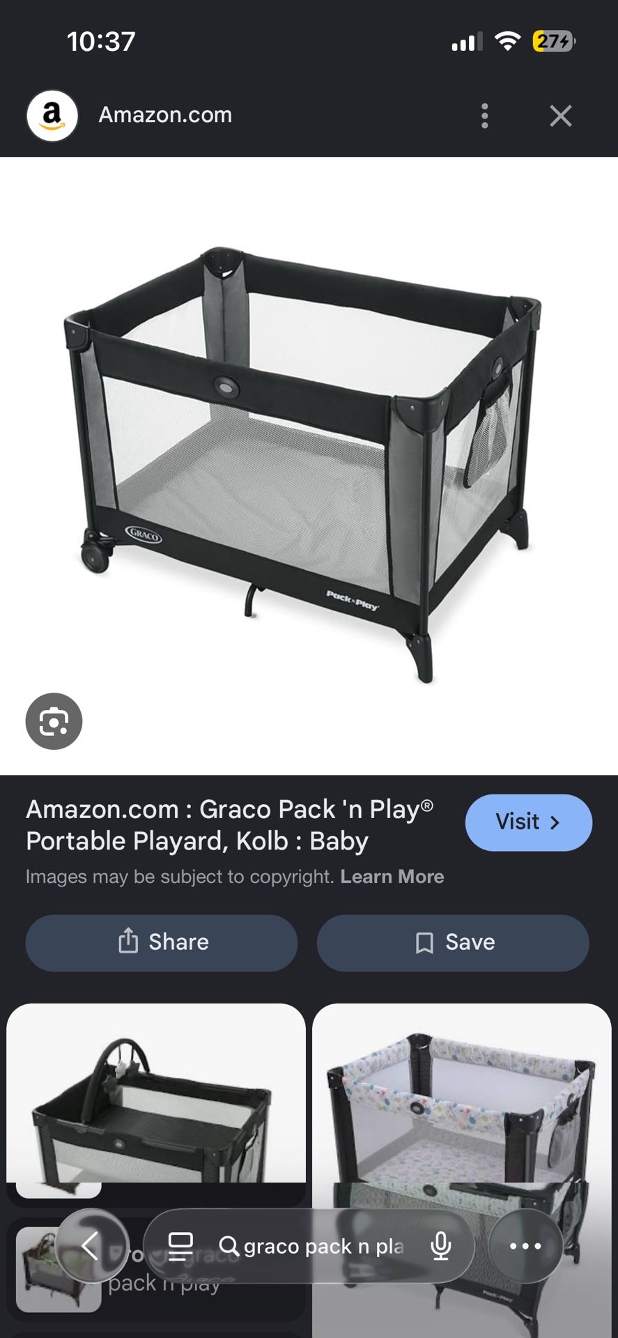 Graco Pack N Play, Graco Stroller, Activity Center, Bouncer, Maternity Pillow And More 