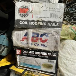 Roofing Nails 5 Boxes  Price Per Each Box
