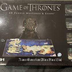 Game Of Thrones 4D Puzzle Brand New!