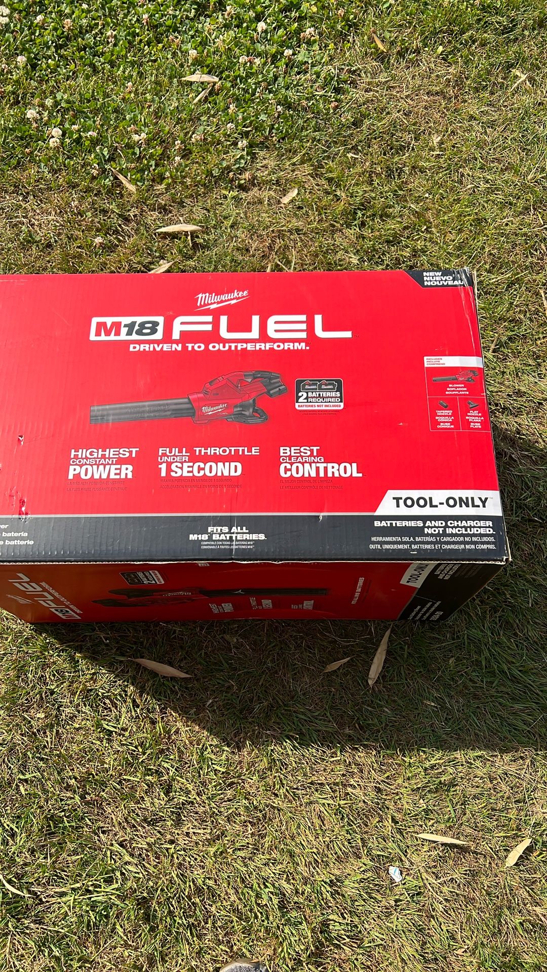 Milwaukee DUAL Battery Blower. Model 2824-20 Tool Only