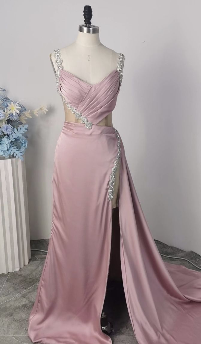 Blush Pink Prom Dress