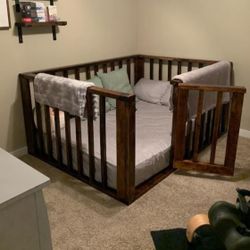 Floor Bed / Floor Crib Full Size 