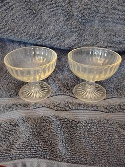 Set of 2 Vintage Desert Bowls
