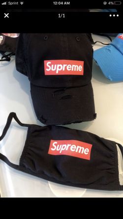 Supreme Customized hat and mask Combo $60 NEW