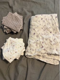 Muslin cloth and wipes