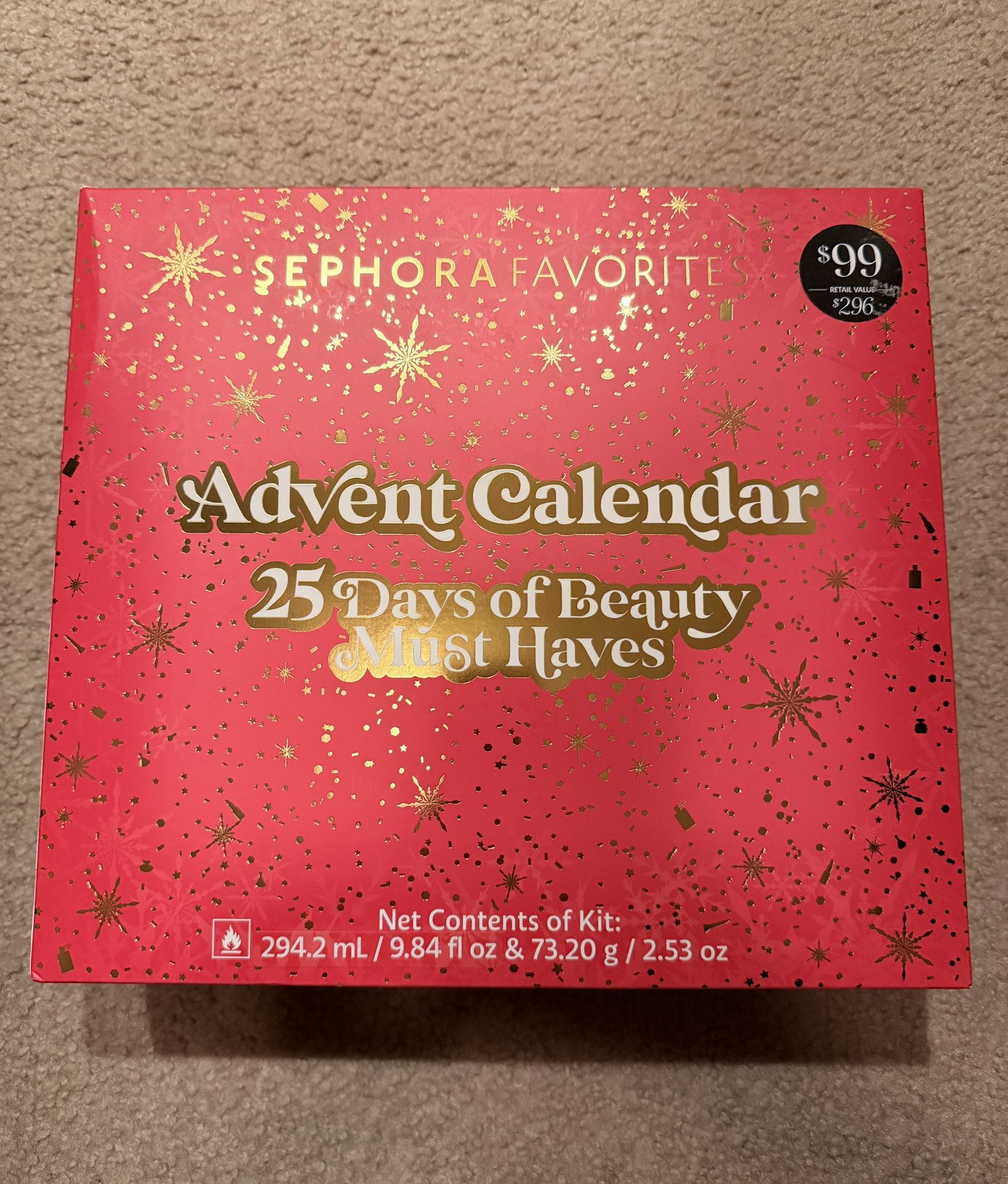 Sephora 2025 Advent Calendar New Sealed.