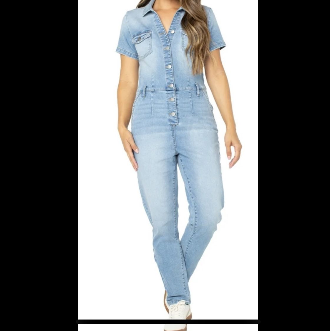 Slim Fit Short Sleeve Boilersuit