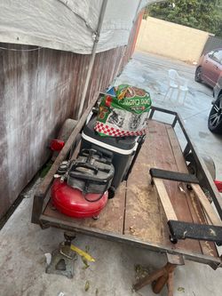 Utility Trailer – New Boards & Lights – Needs Tires