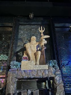 Poseidon Stone sculpture