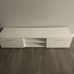 White TV Stand