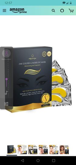 24k under eye mask