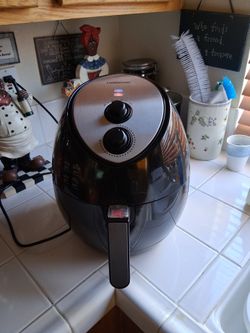 Farberware 3.2 Quart Oil-Less Multi-Functional Air Fryer, Black