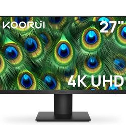 KOORUI 27 Inch 4K Monitor Computer UHD(3840 * 2160)