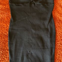 Strapless Black Dress