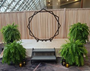 Octagon Wedding Arch