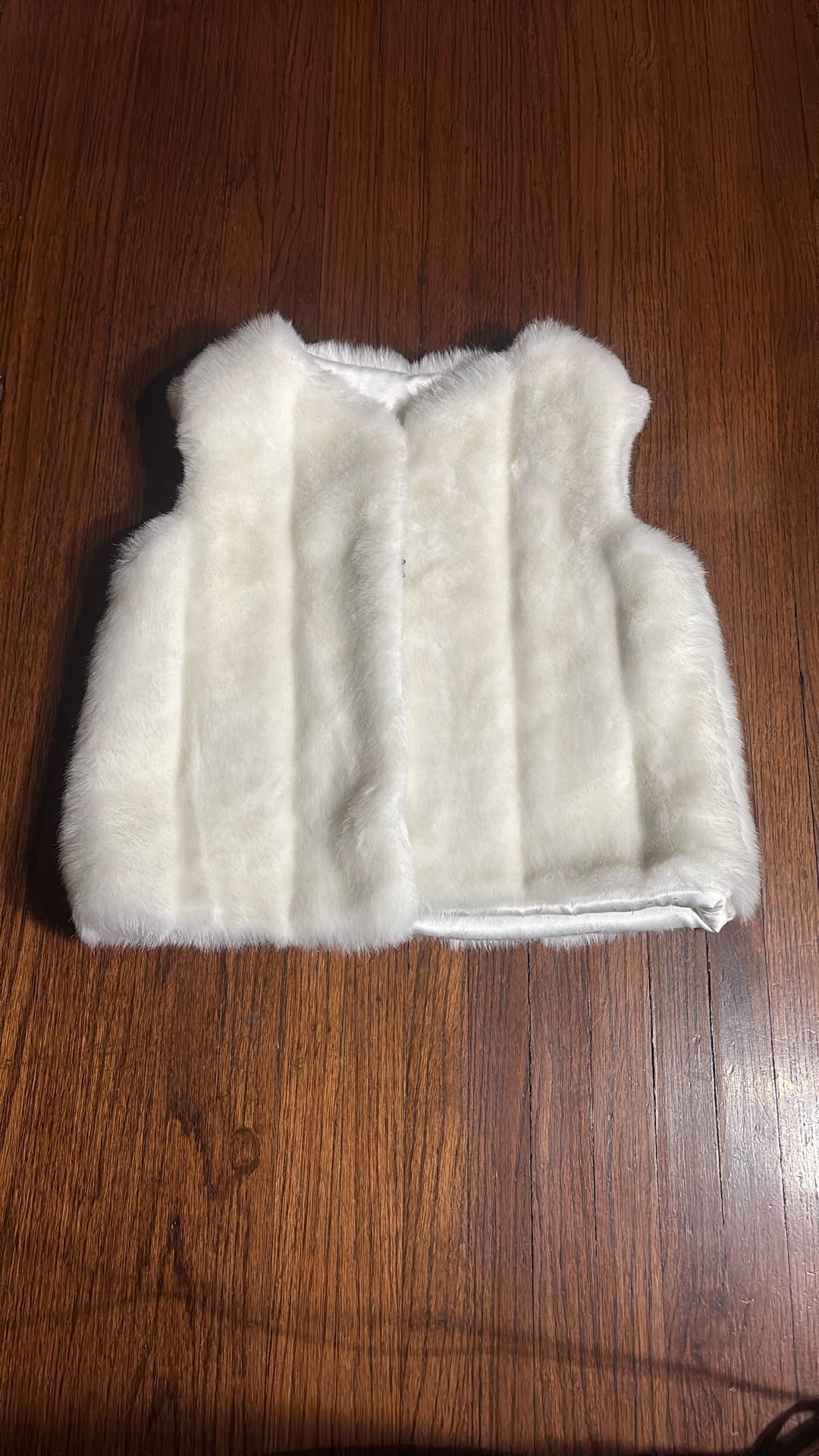 Fi & Me. Mink Vest Kids Girls Mink Vest 
