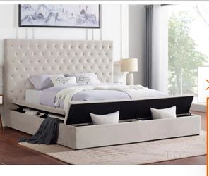 King size bed frame