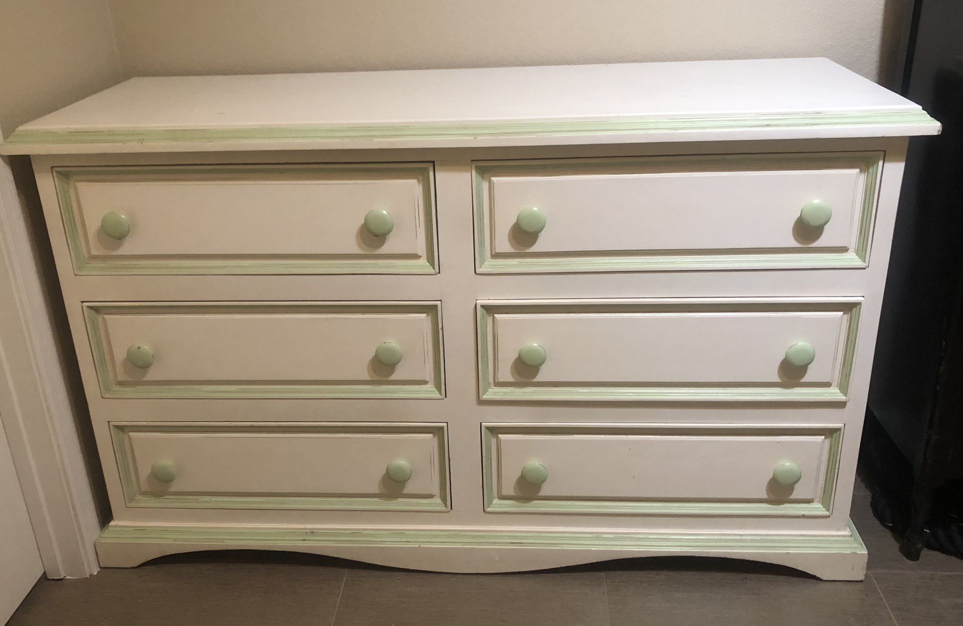 White Dresser