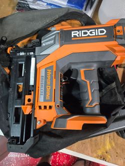 Ridgid battery nail gun