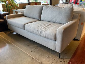 Modern Minimal Grey 3-Seater Sofa