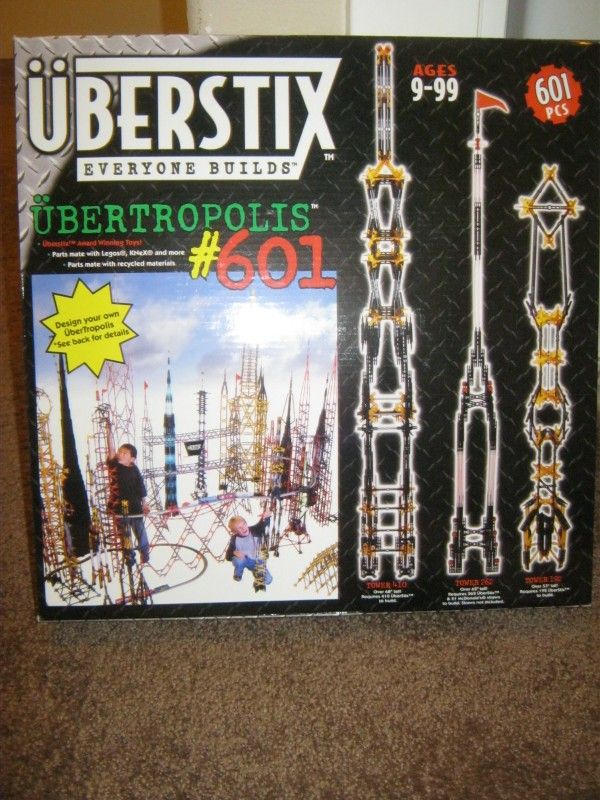 Uberstix Ubertropolis Building Set, Never Used, Ideal For Ages 8+!