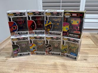 Marvel LuchaLibra Funko Pop lot