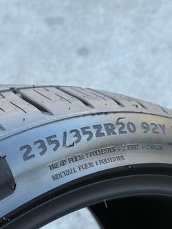 235/35/20 ADVANTA 95% TREAD LIFE FREE INSTALLATION