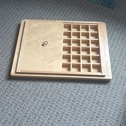 Elfa Birch Wood Jewelry Box Drawer And Frame