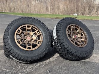17" TRD Wheels and KO3 Tires 265/70/17 4runner Tacoma Toyota Tundra Sequoia FJ GX