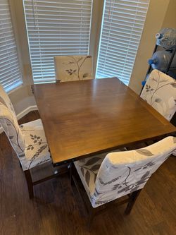 Dining table with chairs