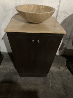 22” Vessel Sink Vanity Bathroom Cabinet  -G1250