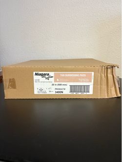 Niagara 3500N Tan Burnishing Floor Pars 20” **Damaged Box