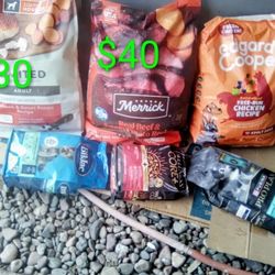 various dog foods
