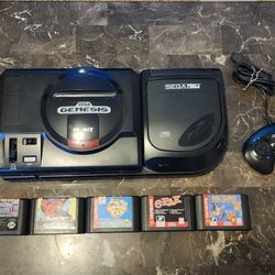 Sega Genesis And Sega CD