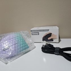 Lekvey Ergonomic - Vertical Wireless Mouse (New)