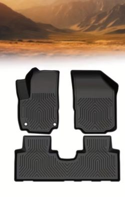 New! All Weather 3D Floor Mats TPE Fit for Chevy Fit for Equinox 2018-2024