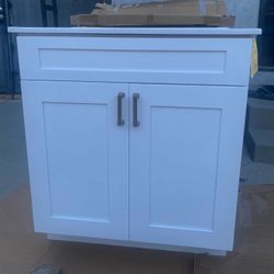 36” Solid Wood Bathroom Vanity 