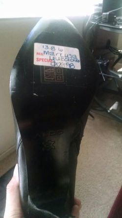 Brand new Aldo boots size 7 1/2. Never used . Pd $129. Selling for $60 obo.