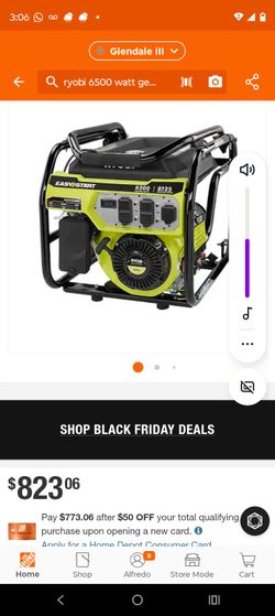 Generador 6500 Wats