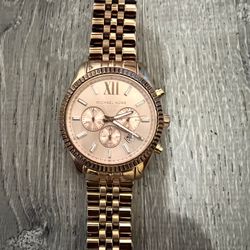 Michael Kors Rose Gold Watch