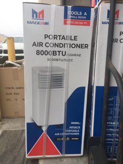 8,000 Btu Portable Air Conditioner /Window AC With Complete Kits
