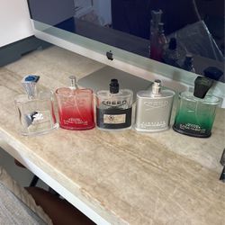 Empty Cologne/ Perfume Bottles