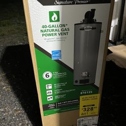 Water Heater New ,Gas Natural 