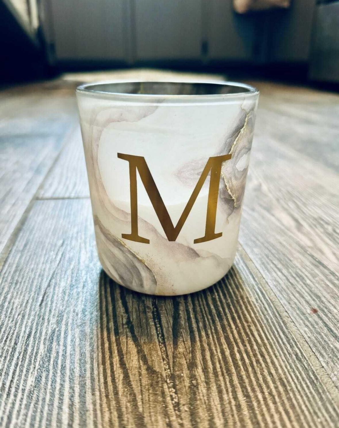 M Candle Holder