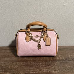 Coach Powder Pink Mini Rowan