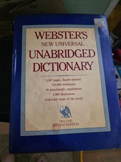 Webster's New Universal Unabridged Dictionary - Deluxe 2nd Edition (Hardcover)